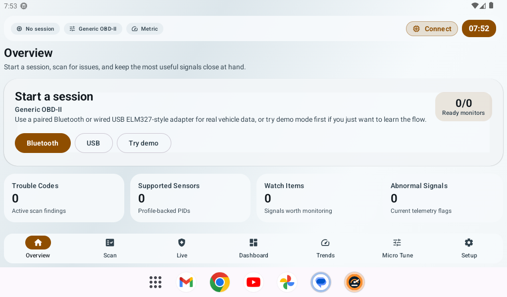 ShoddyScan overview screenshot
